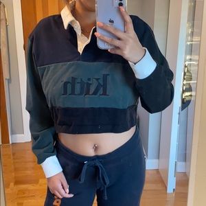 KITH: Long sleeve crop top